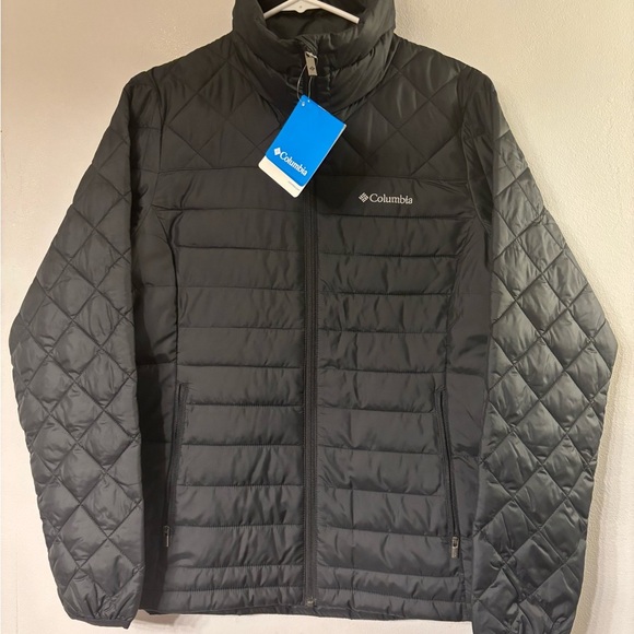 Columbia Black Quilted Puffer Jacket - Picture 1 of 7